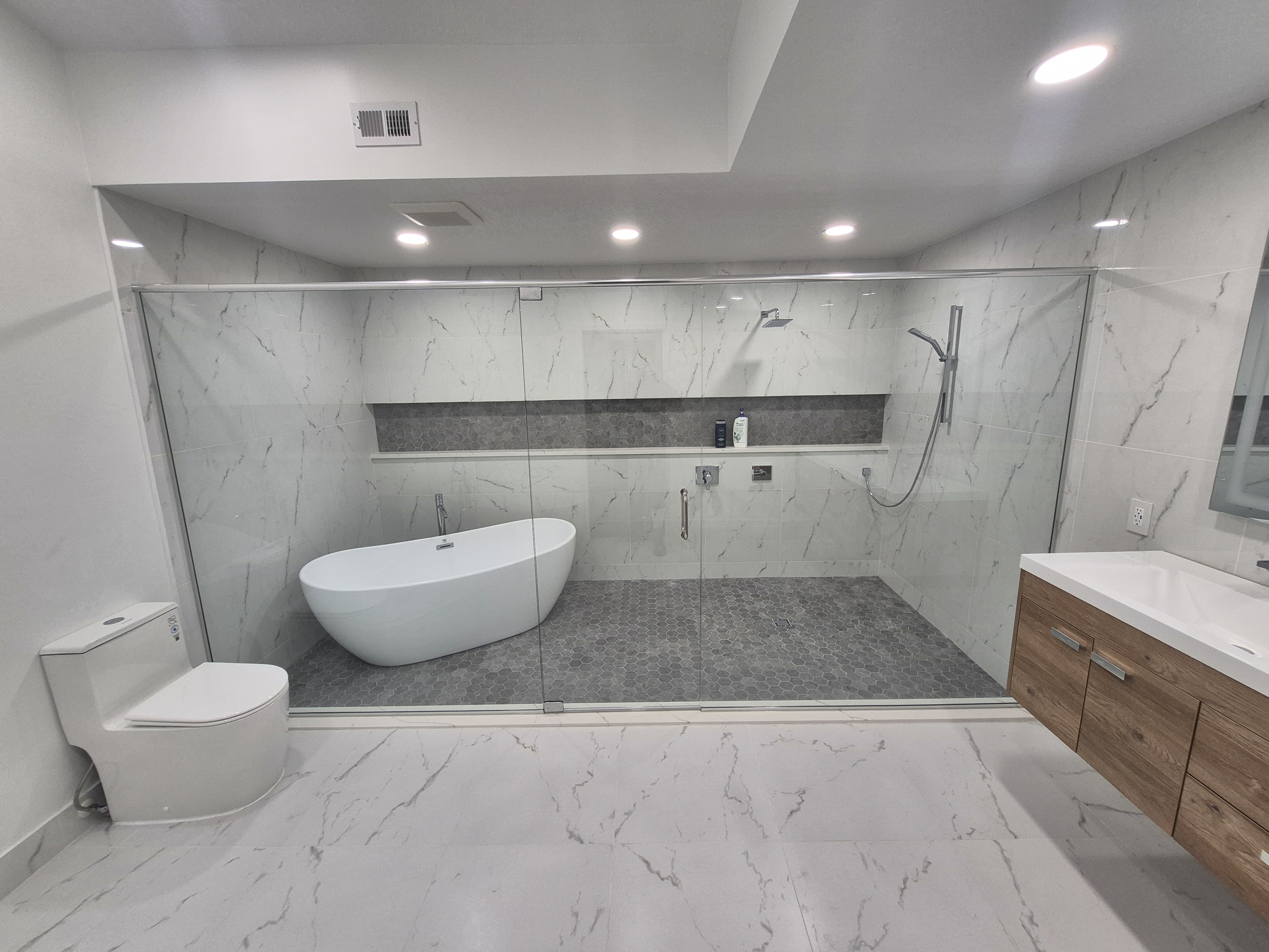 Finished Bathroom Remodel