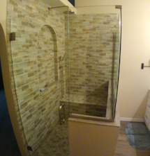 Stone Clad Shower